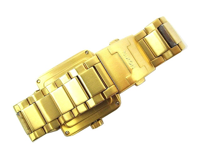 【未使用】鼈甲　ゴールド ブラック アナログ 腕時計 NIXON（ゴールド/金色系）のフリマアイテム一覧