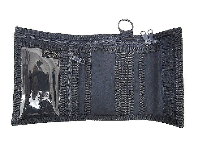 ポーター PORTER 三つ折り財布 ウォレット ブラックパターン 720-00710