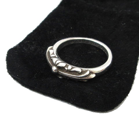 クロムハーツ CHROME HEARTS 指輪 BABY CLSC FLRL CRS ベイビー