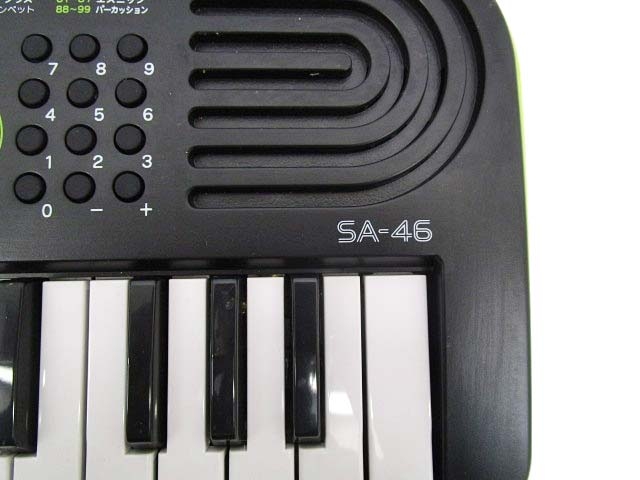 新品未使用　ミニキーボード　鍵盤　ピアノ　CASIO SA-46 電子ピアノ キーボード CASIO カシオ ミニキーボード SA-46