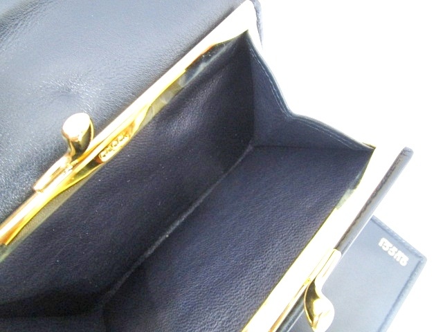 グッチ GUCCI 二つ折り財布 三つ折り財布 がま口 バンブー フラップ