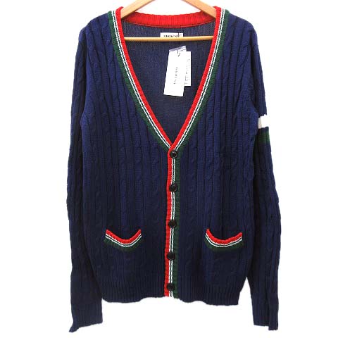 未使用品 ブラウニー Browny スクール カーディガン 長袖 ボタン