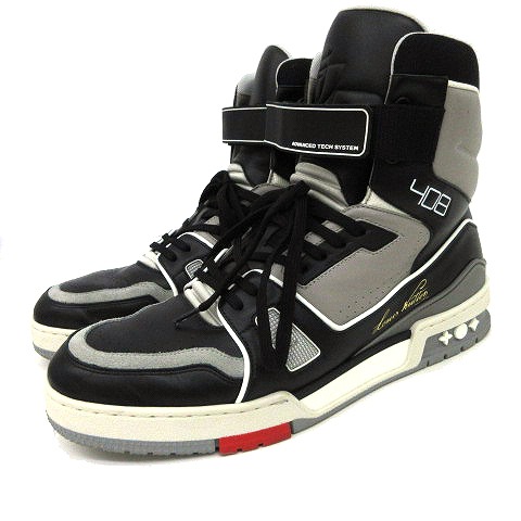 ルイヴィトン LOUIS VUITTON 19SS スニーカー 美品 VIRGIL ABLOH LV 