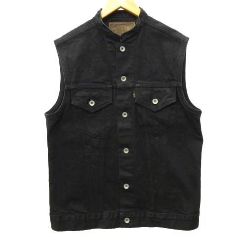 クーティー COOTIE 14SS ベスト Deerstalker Vest デニム バンドカラー 