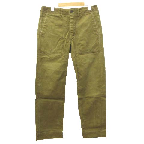 ダブルアールエル RRL ミリタリー パンツ トラウザー ベイカー HBT 