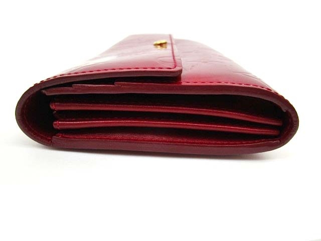 ルイヴィトン LOUIS VUITTON 長財布 ヴェルニ ポルトフォイユサラ