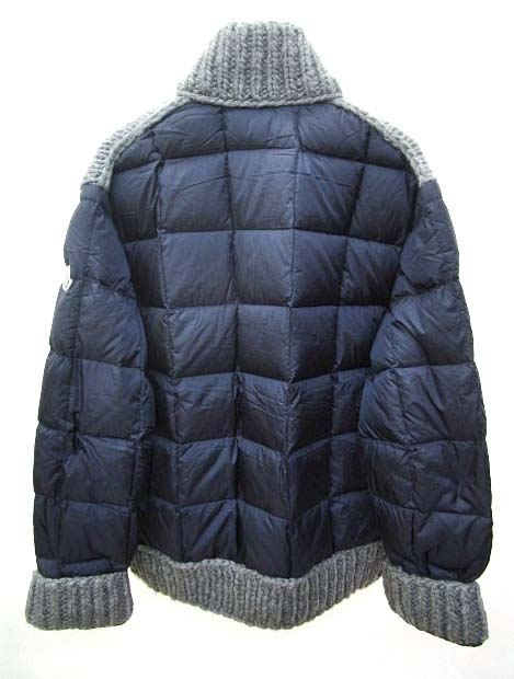 モンクレール MONCLER カウチン ダウンジャケット ニット カーディガン 
