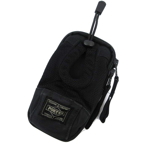 ポーター Porter ドライブ 635 069 マルチケース S モバイル ポーチ I Pod たばこ 小物入れ ナイロンツイル 黒 ブラック K メンズ 070 ベクトルパーク