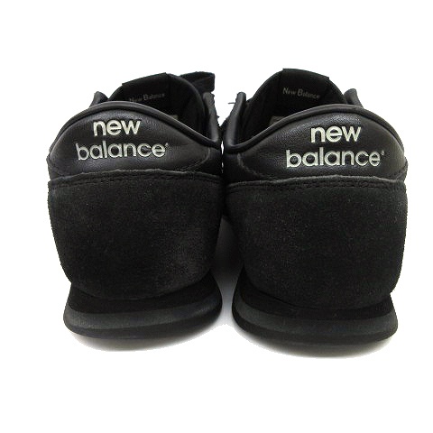 ニューバランス New Balance ｘ マーガレットハウエル スニーカー U4mhb ランニングシューズ レザーｘナイロン 23 5cm オールブラック 黒 K レディース 070 ベクトルパーク