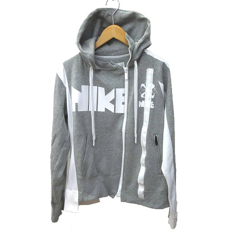 未使用品 ナイキ NIKE x Sacai サカイ Double-Zip Hoodie パーカー 