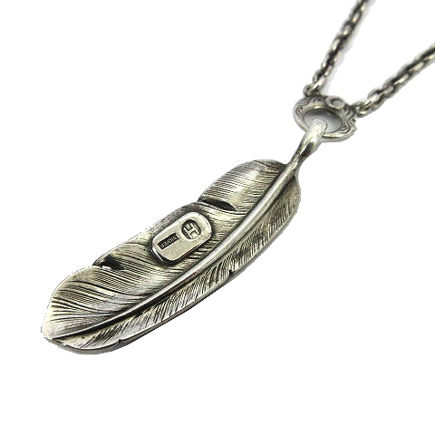 あるじゃん Ag Factory ネックレス フェザー オニキス ロングチェーン Sv925 太陽 月 インディアンジュエリー H刻印 シルバー アクセサリー K メンズ 070 ベクトルパーク