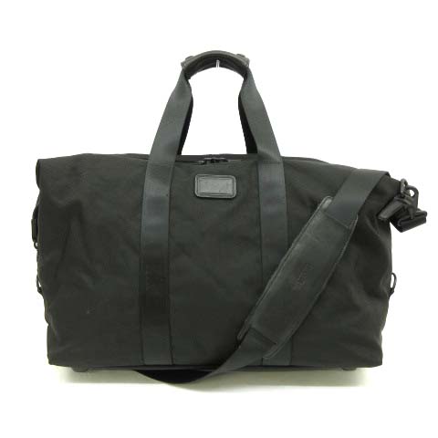 トゥミ TUMI ALPHA スモール ソフト トラベル サチェル ボストンバッグ 