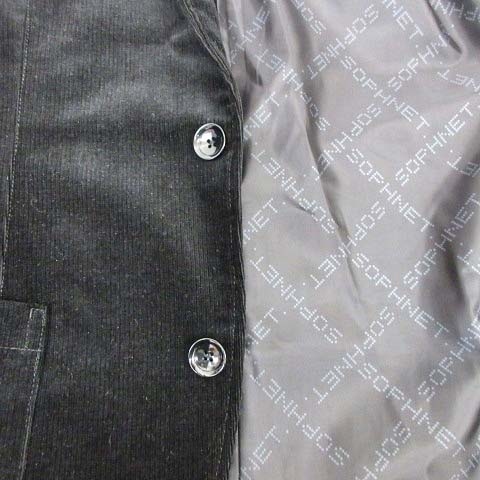ソフネット SOPHNET. 19AW セットアップ コーデュロイ テーラード 