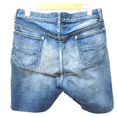 アンユーズド Unused デニム ハーフパンツ ジーンズ 赤耳 Used加工 Uw0067 リメイク コットン 2 M インディゴ 青 ブルー C0012 メンズ 070 ベクトルパーク