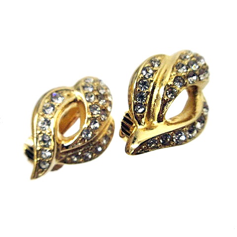 クリスチャンディオール Christian Dior BIJOUX ネックレス イヤリング 