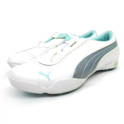 プーマ PUMA ゴルフ シューズ マジックテープ留め ベルクロ ロゴ