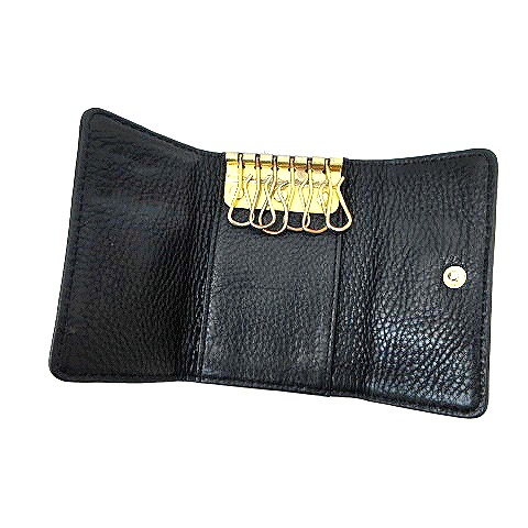 未使用　MARC JACOBS　マークジェイコブス　6連　キーケース　ブラック マークジェイコブス MARC JACOBS キーケース 6連キーケース キーリング