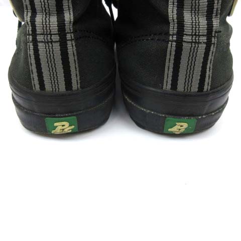 ピーエフフライヤーズ Pf Flyers スニーカー ミッドカット レースアップ キャンバス Uk6 25cm 黒 ブラック Nvw C レディース 070 ベクトルパーク