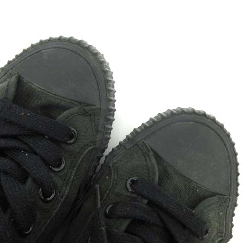 ピーエフフライヤーズ Pf Flyers スニーカー ミッドカット レースアップ キャンバス Uk6 25cm 黒 ブラック Nvw C レディース 070 ベクトルパーク