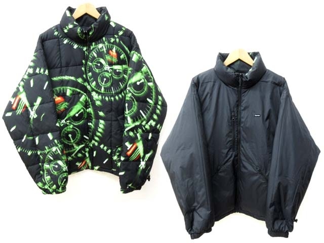 未使用品 シュプリーム SUPREME 20AW watches Reversible Puffy Jacket 