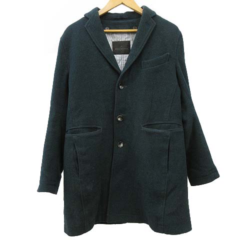 メンズメルローズ Men S Melrose チェスターコート ウール キルティングライナー付き 3 紺 ネイビー Sss9 R1505 メンズ 070 ベクトルパーク