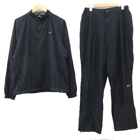 ナイキ NIKE GOLF ナイロン 上下 セットアップ プルオーバー ロング 