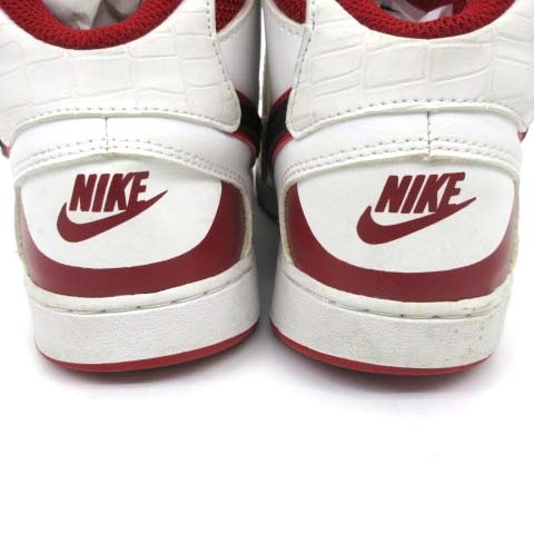 ナイキ Nike スニーカー ジュニア サン オブ フォース Mid Sl Gs ハイカット レザー 24 5cm 白 ホワイト C レディース 070 ベクトルパーク