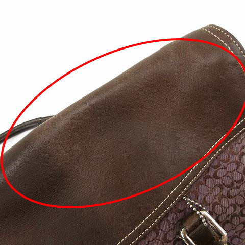 コーチ COACH 6388 ミニシグネチャー ショルダーバッグ キャンバス