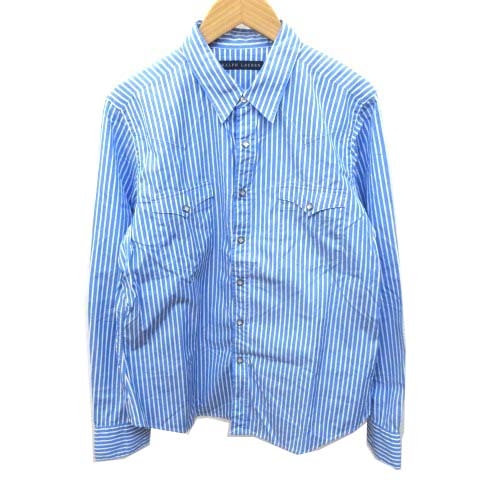 ラルフローレン RALPH LAUREN ストライプシャツ ウエスタン ラルフローレン RALPH LAUREN ストライプシャツ ウエスタン