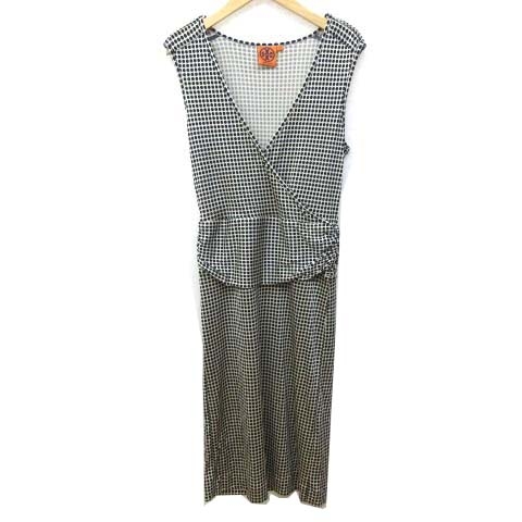 トリーバーチ TORY BURCH ワンピース ロング丈 ノースリーブ 