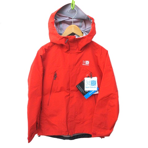 未使用品 カリマー Karrimor マウンテンパーカー サミットストレッチジャケット Summit Jkt Stretch アウトドアウエア 登山 キャンプ フェス Xs 赤 レッド K メンズ 070 ベクトルパーク