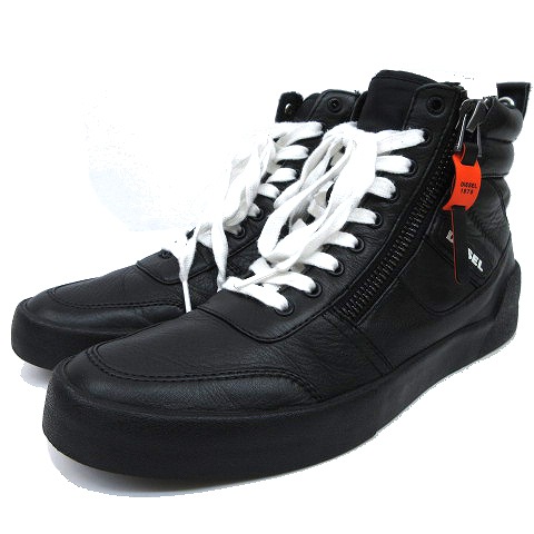 ディーゼル DIESEL 20SS S-DVELOWS レザー ハイカット スニーカー 