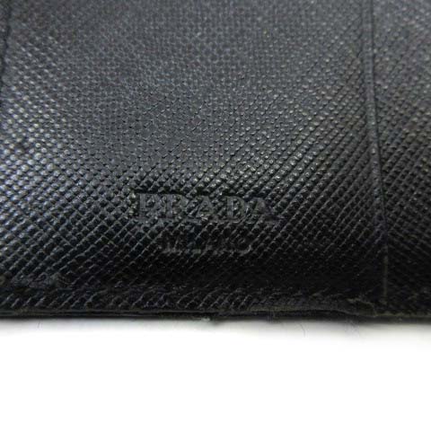 プラダ PRADA 三つ折り財布 M510 ナイロン フラップ TESSUTO ギャラ付