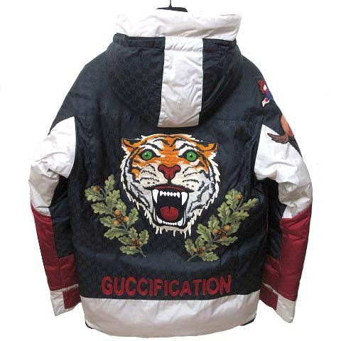 グッチ GUCCI ダウンジャケット 495715 スノーボード フーデッド