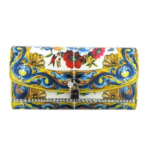 未使用品 ドルチェ&ガッバーナ ドルガバ DOLCE&GABBANA 長財布 