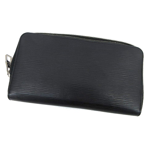 ルイヴィトン Louis Vuitton ジッピー オーガナイザー エピ M 長財布 レザー ラウンドファスナー ジャンク品 黒 ブラック K0224 メンズ 070 ベクトルパーク