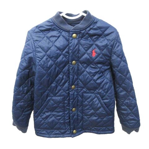 ラルフローレン️キッズ  中綿ジャケット  120 ラルフローレン フード付きキルティングジャケット - ラルフローレン