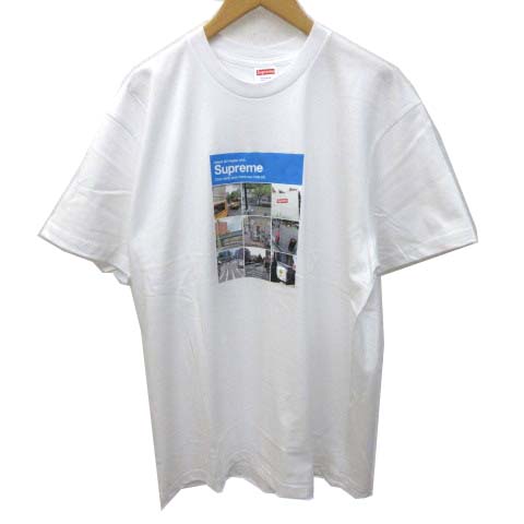 未使用品 シュプリーム Supreme aw Verify Tee Tシャツ 半袖 ベリファイ 画像認証プリント クルーネック コットン L 白 ホワイト C メンズ 070 ベクトルパーク