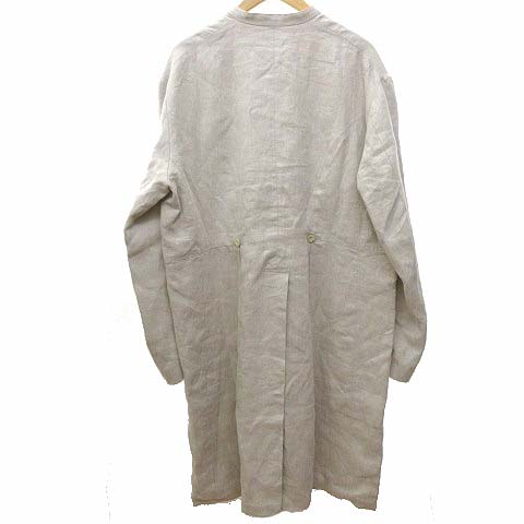 オールドジョー Oldjoe リネン コート ロング 191oj Jk05 Stand Collar Frock Coat フロック ジャケット スタンドカラー 42 Xlサイズ ライトベージュ S Btl メンズ 070 ベクトルパーク