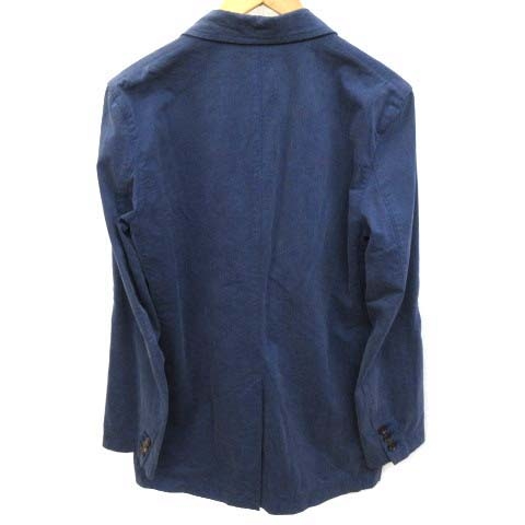 ディガウェル Digawel トレンチコート ダブル ロング 無地 コットン 2 M 青 ブルー C メンズ 070 ベクトルパーク