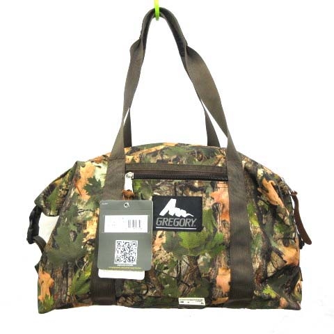 未使用品 グレゴリー Gregory Pull Down Tote トートバッグ アウトドア Gm 迷彩 ウッドカモ 32l 緑 グリーン C メンズ レディース 070 ベクトルパーク