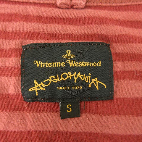 ヴィヴィアンウエストウッド アングロマニア アシメ ボーダー 変形 トップス ヴィヴィアンウエストウッド アングロマニア アシメ ボーダー