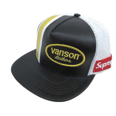 シュプリーム SUPREME 20SS × Vanson Leathers Mesh Back 5-Panel 