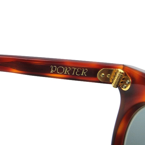 ポーター PORTER x白山眼鏡店 20SS 85th BRIGG サングラス ボストン  