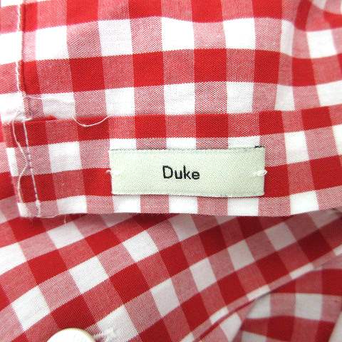 未使用品 グッチ GUCCI 16SS ギンガムチェック シャツ 長袖 Duke 未使用品 グッチ GUCCI 16SS ギンガムチェック シャツ 長袖 Duke