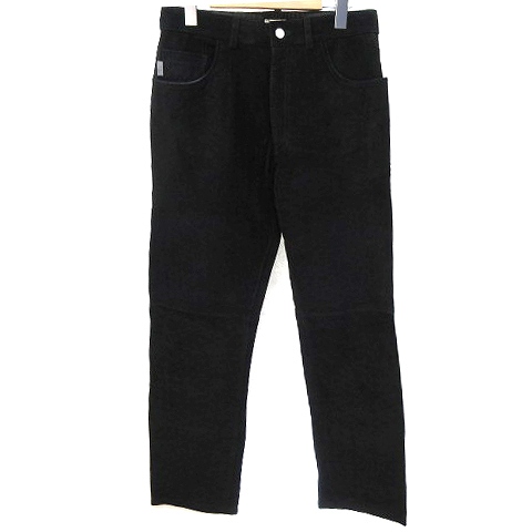 ポールスミス PAUL SMITH London レザー パンツ ピッグスキン 豚革 