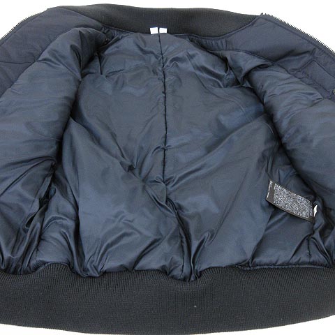 ユニクロ Uniqlo U ユニクロユー Ma 1 ブルゾン 中綿 フライトジャケット ジップ ナイロン S 紺 ネイビー R0606 メンズ 070 ベクトルパーク