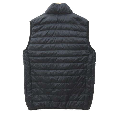 ユニクロ Uniqlo ライト ダウン ベスト スタンドカラー 薄手 インナーダウン 約mサイズ 黒 ブラック Nvw S メンズ 070 ベクトルパーク