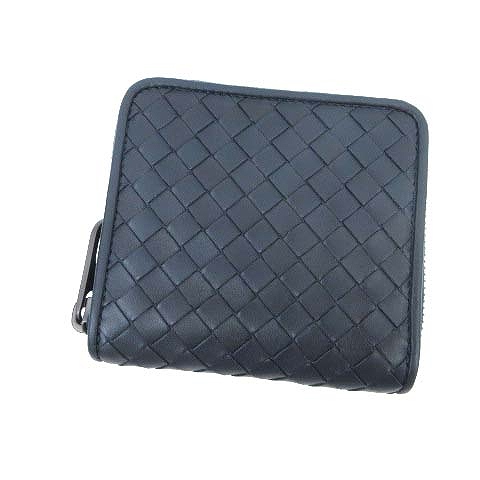 未使用品 ボッテガヴェネタ BOTTEGA VENETA 二つ折り財布 イントレ  