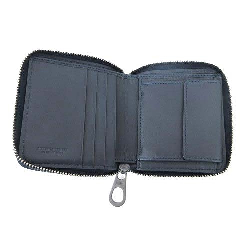 未使用品 ボッテガヴェネタ BOTTEGA VENETA 二つ折り財布 イントレ  